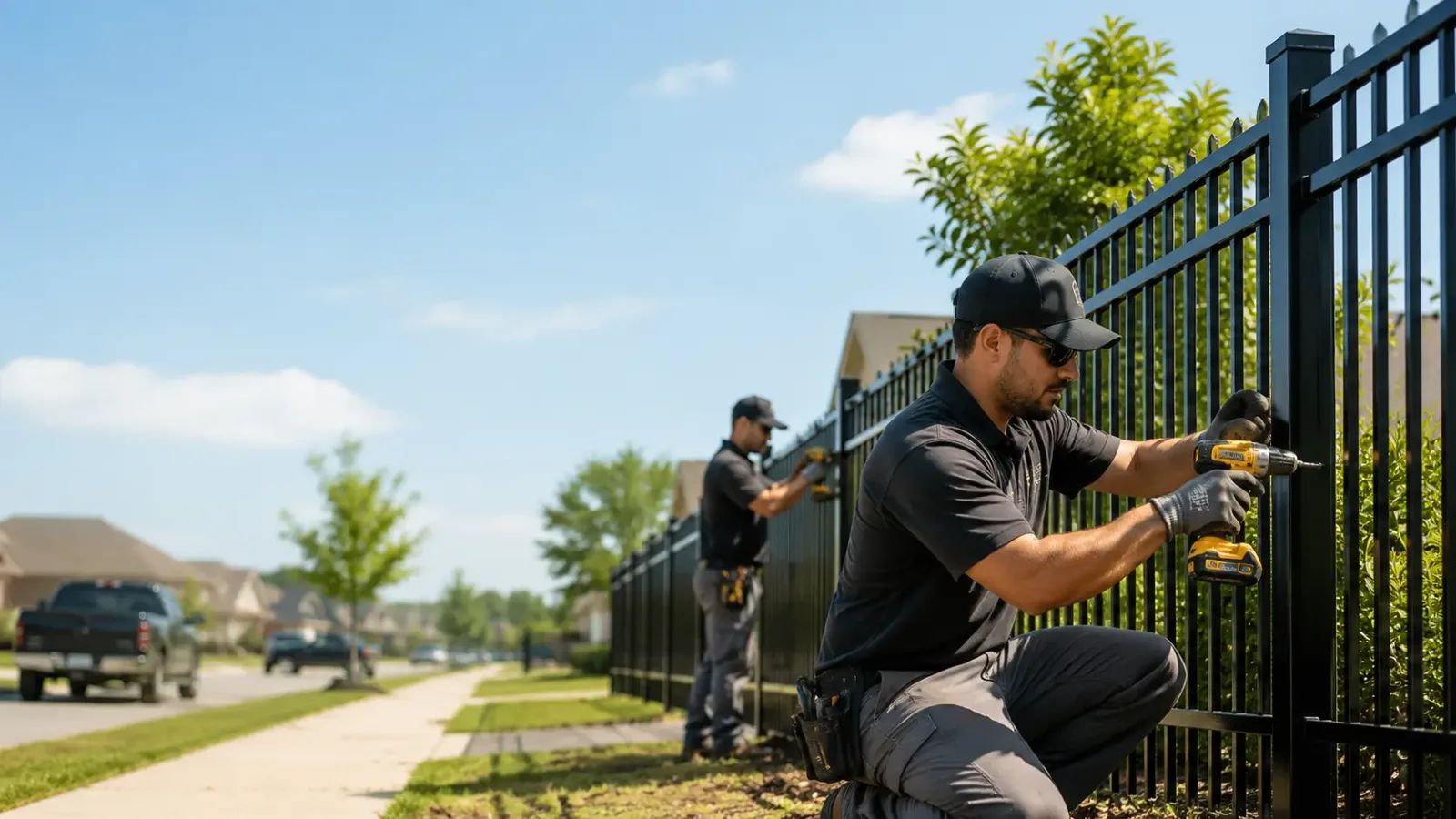 Metal Fence Installation in Loveland, OH